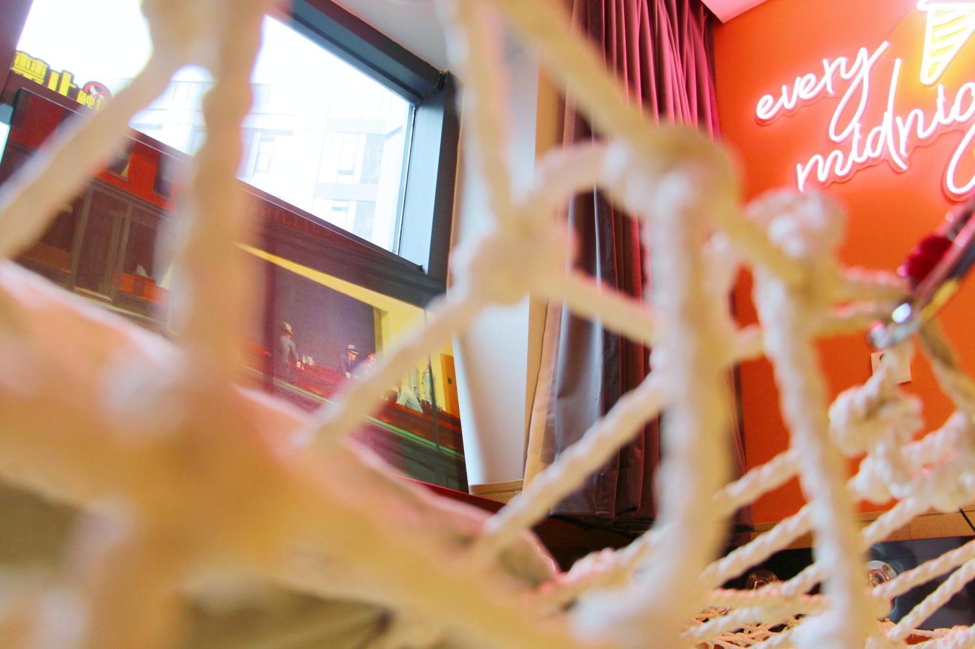 Loft Apartment With Slide Hammock With Movie Viewing Hangzhou Esterno foto