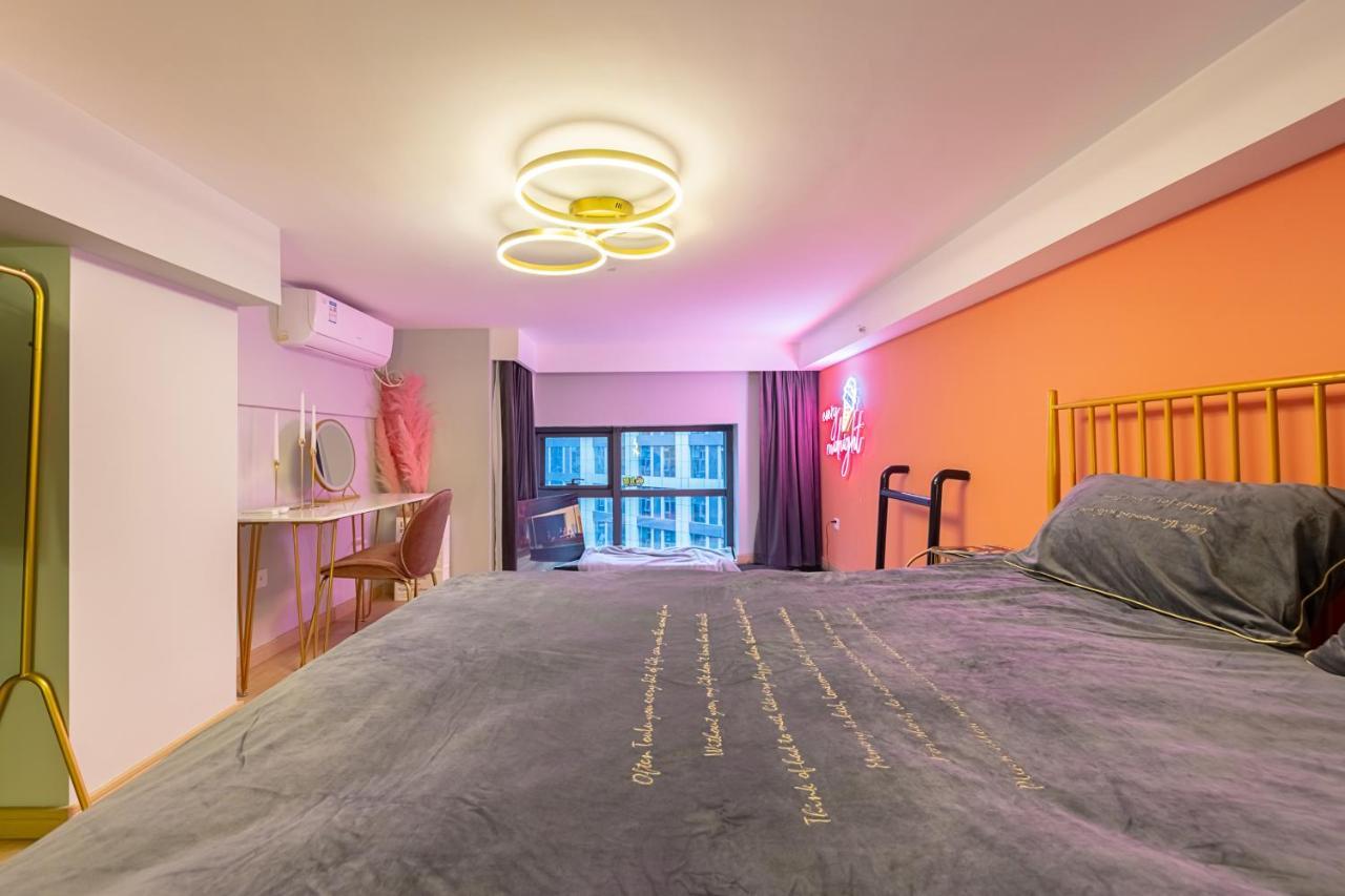 Loft Apartment With Slide Hammock With Movie Viewing Hangzhou Esterno foto