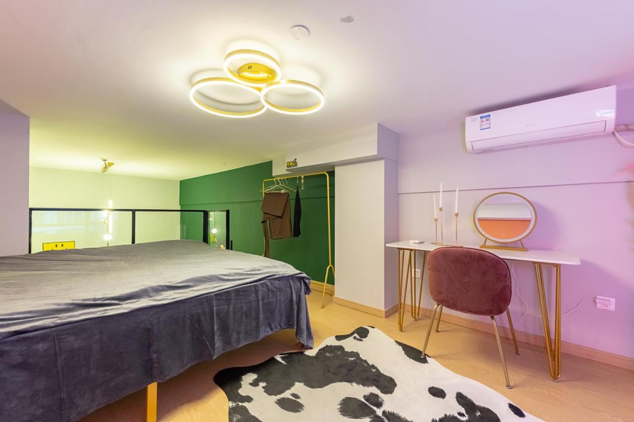 Loft Apartment With Slide Hammock With Movie Viewing Hangzhou Esterno foto